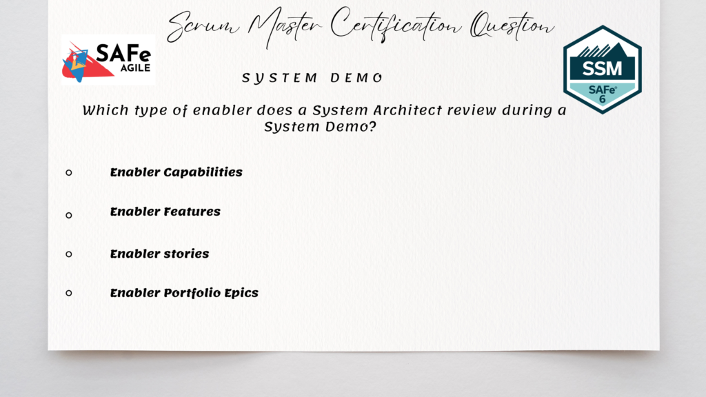Decoding Enabler Features A Deep Dive with SAFe 6.0 SAFe Agile